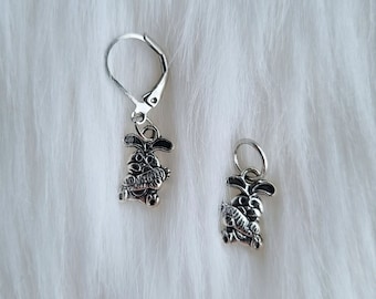 Rabbit stitch markers | Progress keepers | Knitting accesories | Easter Stitch marker