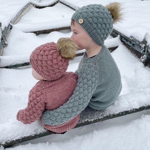 Bubble knit sweater best sale
