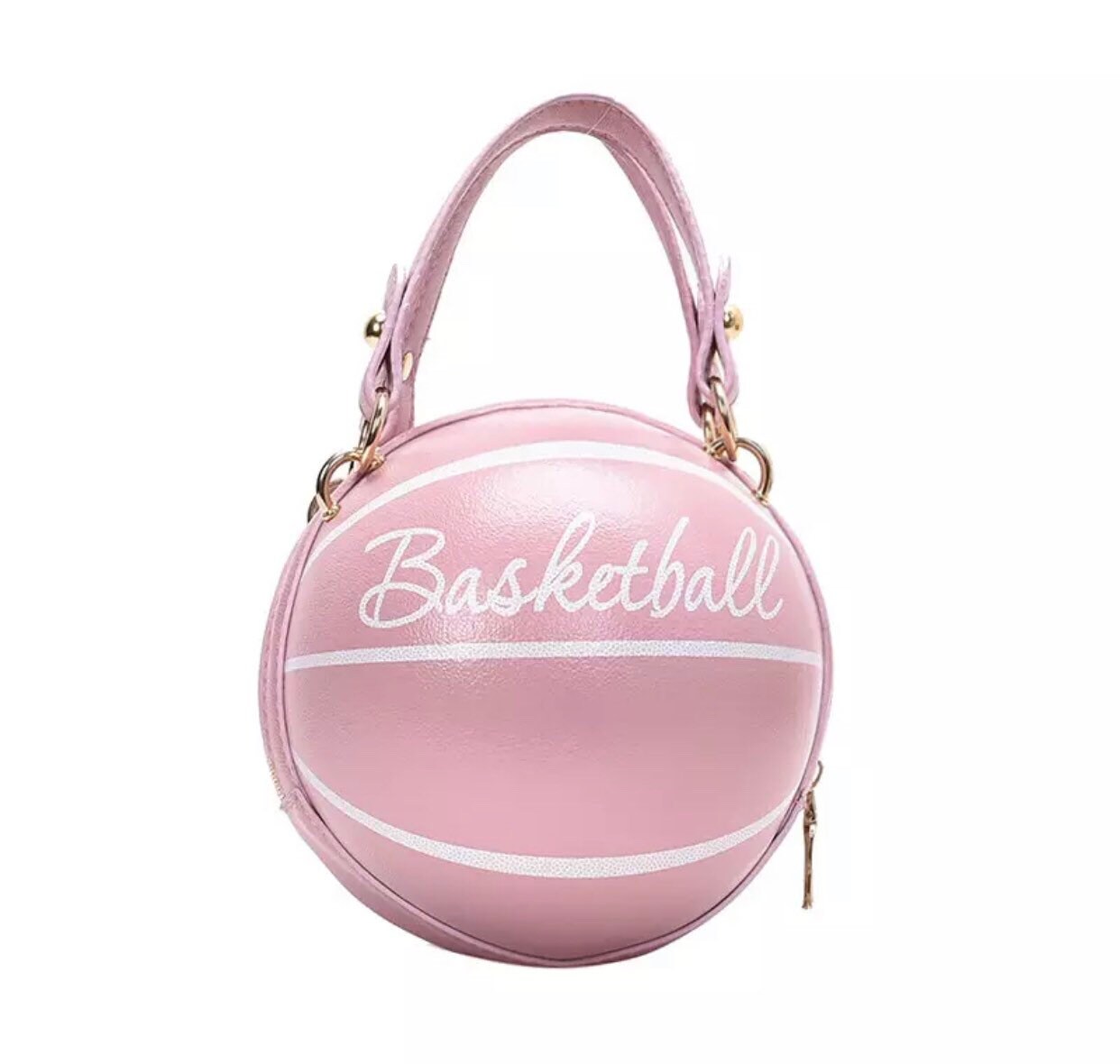 orange basketball bag