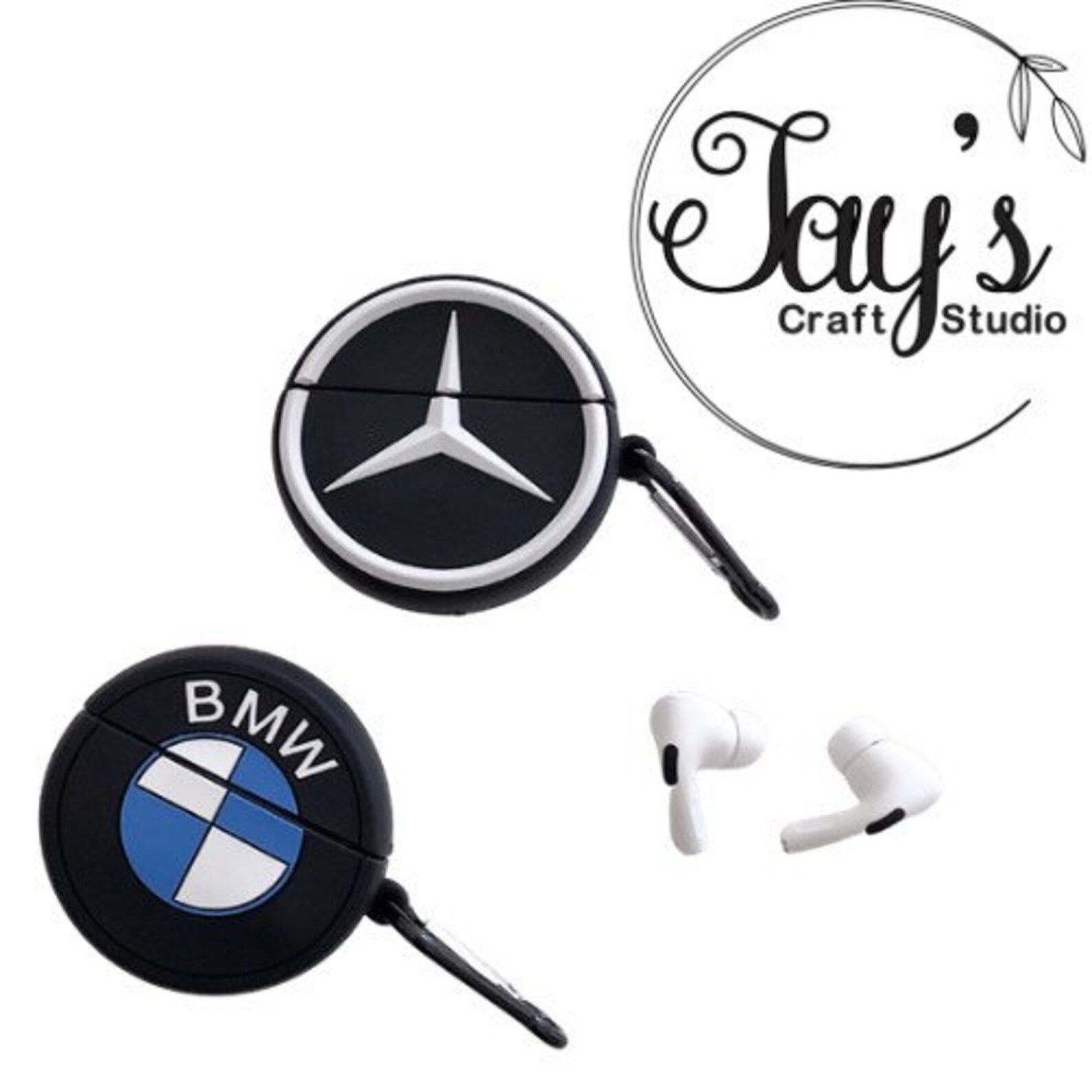 Luxury Airpod Case Car Airpod Case BMW Mercedes Airpod Etsy