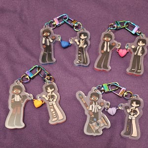 Arcane : Jayce and Viktor keychains