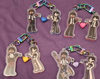 Arcane : Jayce and Viktor keychains