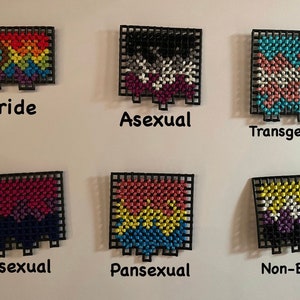 Handmade LGBTQ+ Patches!