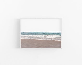 Beach Waves | Beach Print, Coastal Wall Art, Beach Wall Print, Coastal Print, Beach Art Print, Ocean Print, Ocean Art, Beach Photograph