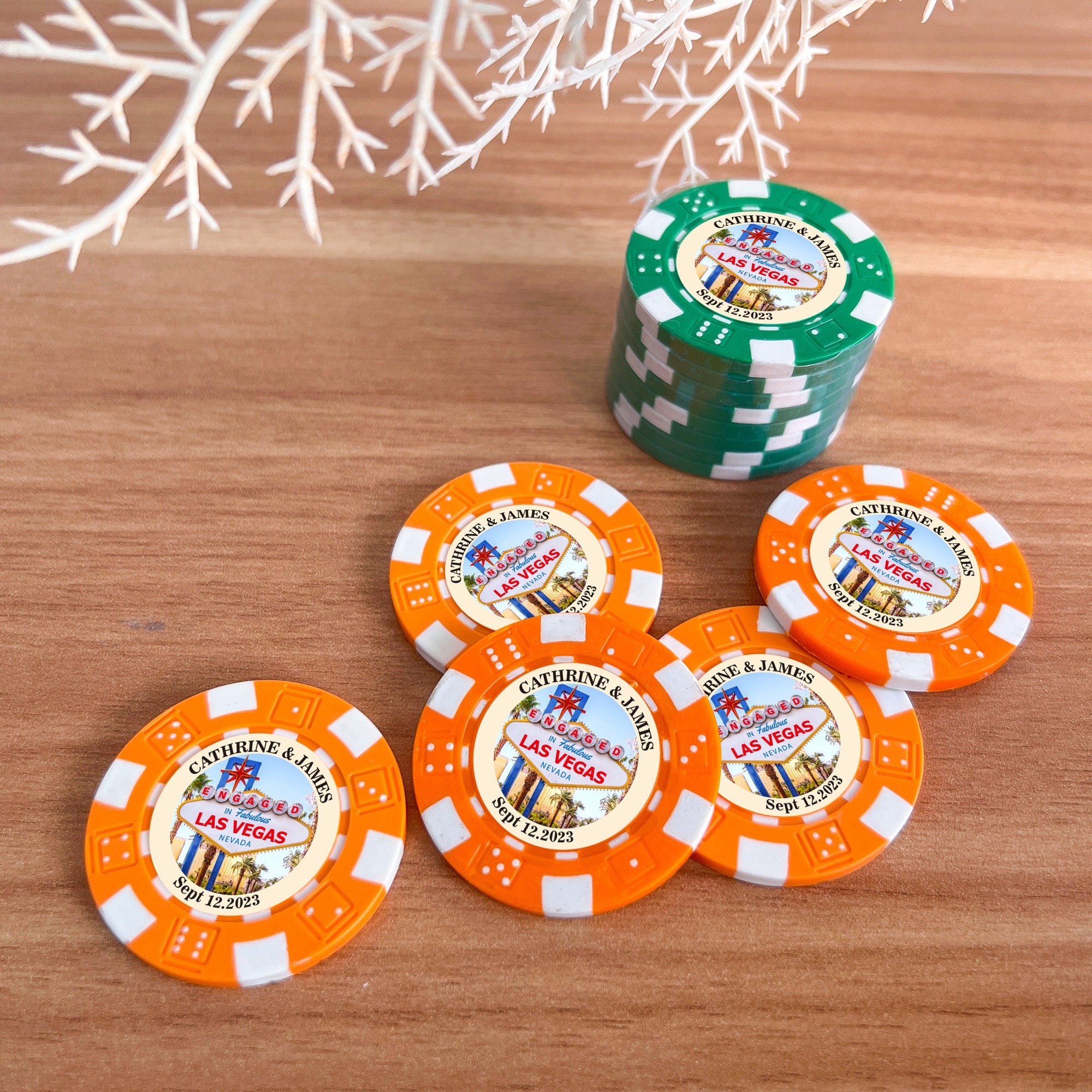 Juego de fichas de póker Texas Hold'em Las Vegas, monedas de la suerte, medalla chapada en oro