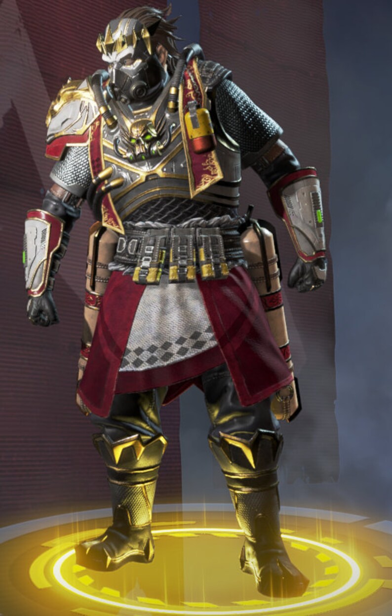 Prince of Darkness Caustic Apex legends Cosplay Mask only