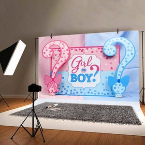 Cartoon Girl Or Boy Backdrop, Background Cloth For Photograph,Kids Birthday Photograph Backdrop, Party Background for Photo Studio Prop