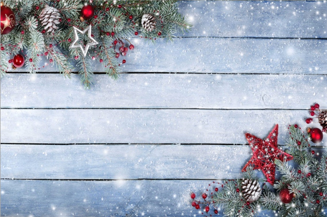 Free Printable Christmas Scene Backdrop