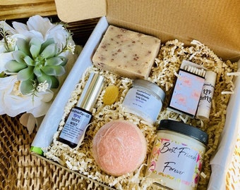 Best Friends Forever Spa Gift Box | Birthday Gift Box For Best Friend | Spa Gift Set For Best Friend | Besties Self Care Gift Box