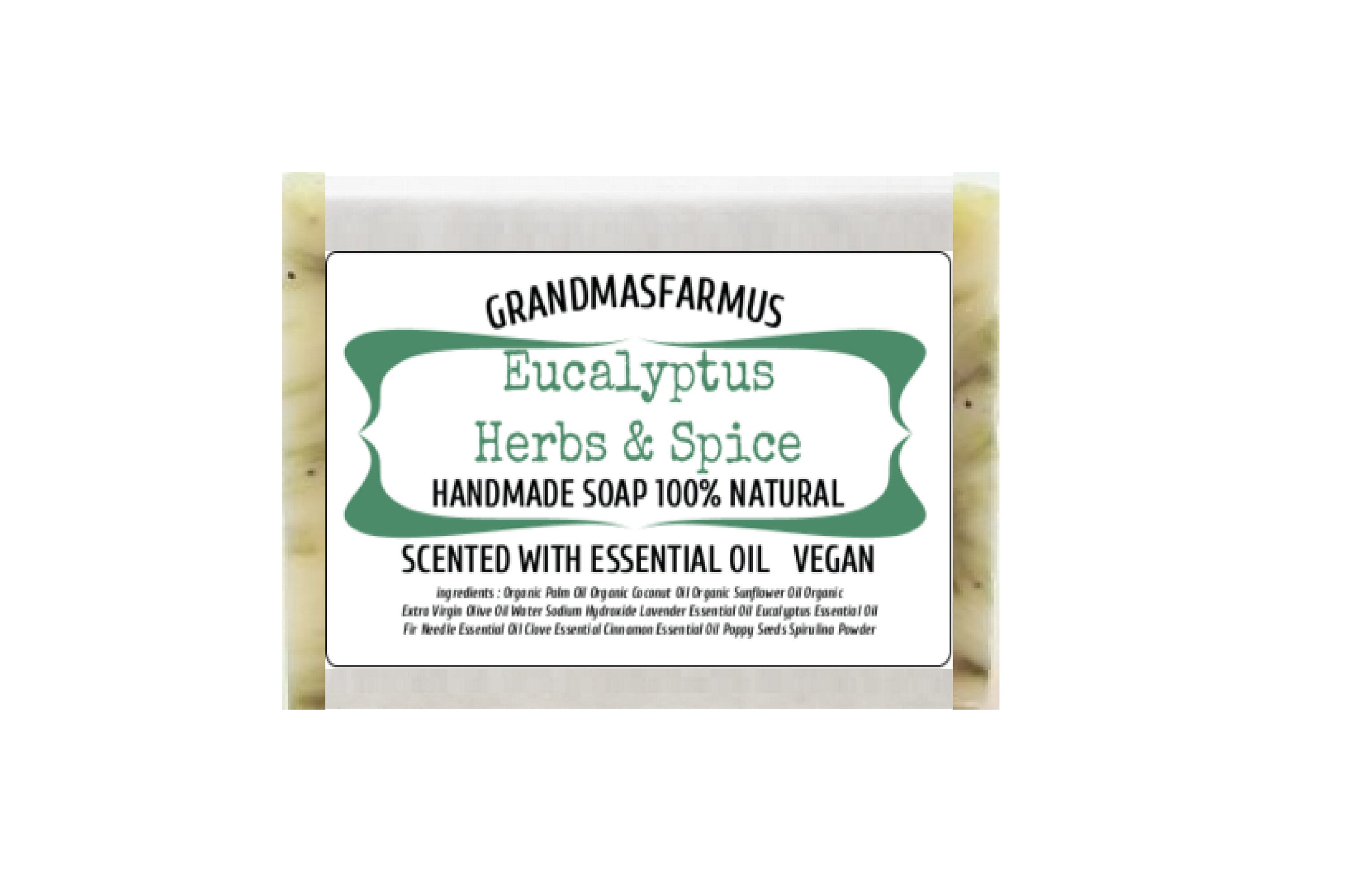 Eucalyptus Essential Oil Soap, All Natural Vegan Handmade Bar - Etsy