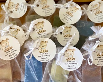 Lion Soap Favors Safari Jungle Animal Baby Shower Wild One Party Favors Baby Shower Favor Lion Party Favors Wild One 1st Birthday Party