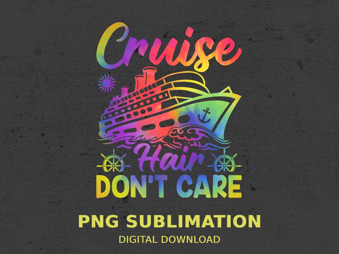 Cruise Hair Don’t Care Baseballkappe, Verstellbar, Gewaschene Baumwolle, Bestickt – Für Damen & Herren, UV-Schutz