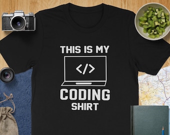 Coding nerd Shirt, Computer Science Tshirt, Programming Geek Shirt, Software Developer Mens Tee, Binary Coder Shirt, Programmer Pun Tshirt
