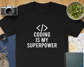 Codeernerd shirt, informatica tshirt, programmering geek shirt, software ontwikkeling heren-T-shirt, coder herenshirt, programmeur woordspeling tshirt