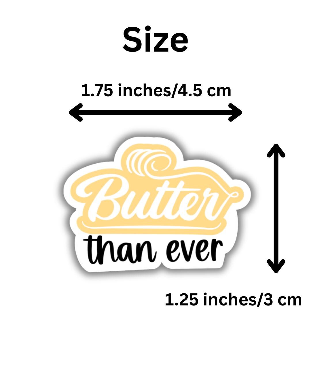 Butter Stickers - Funny, Laminated, Water Resistant Stickers - Etsy