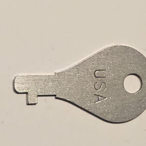 Replica REPLACEMENT KEY for Banthrico Banks - Made in the USA