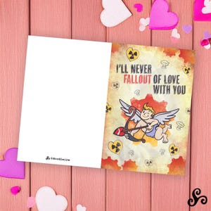 Fallout Valentine's or Anniversary 6x4" Card - Printable Digital Download