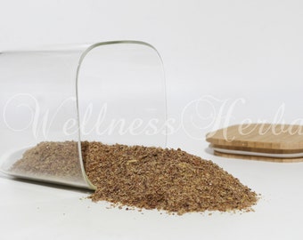 Semi di lino in polvere di qualità premium / Linum Usitatissimum / Eccellente fonte di fibre / Semi di lino marroni / Semi di lino