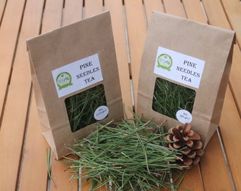 Premium Qualität Weißer Nadel Tee - Getrocknete Bio Kiefer Nadeln - Kiefer Nadeln Für Tee - Pinus Sylvestris - Kiefer Nadeln
