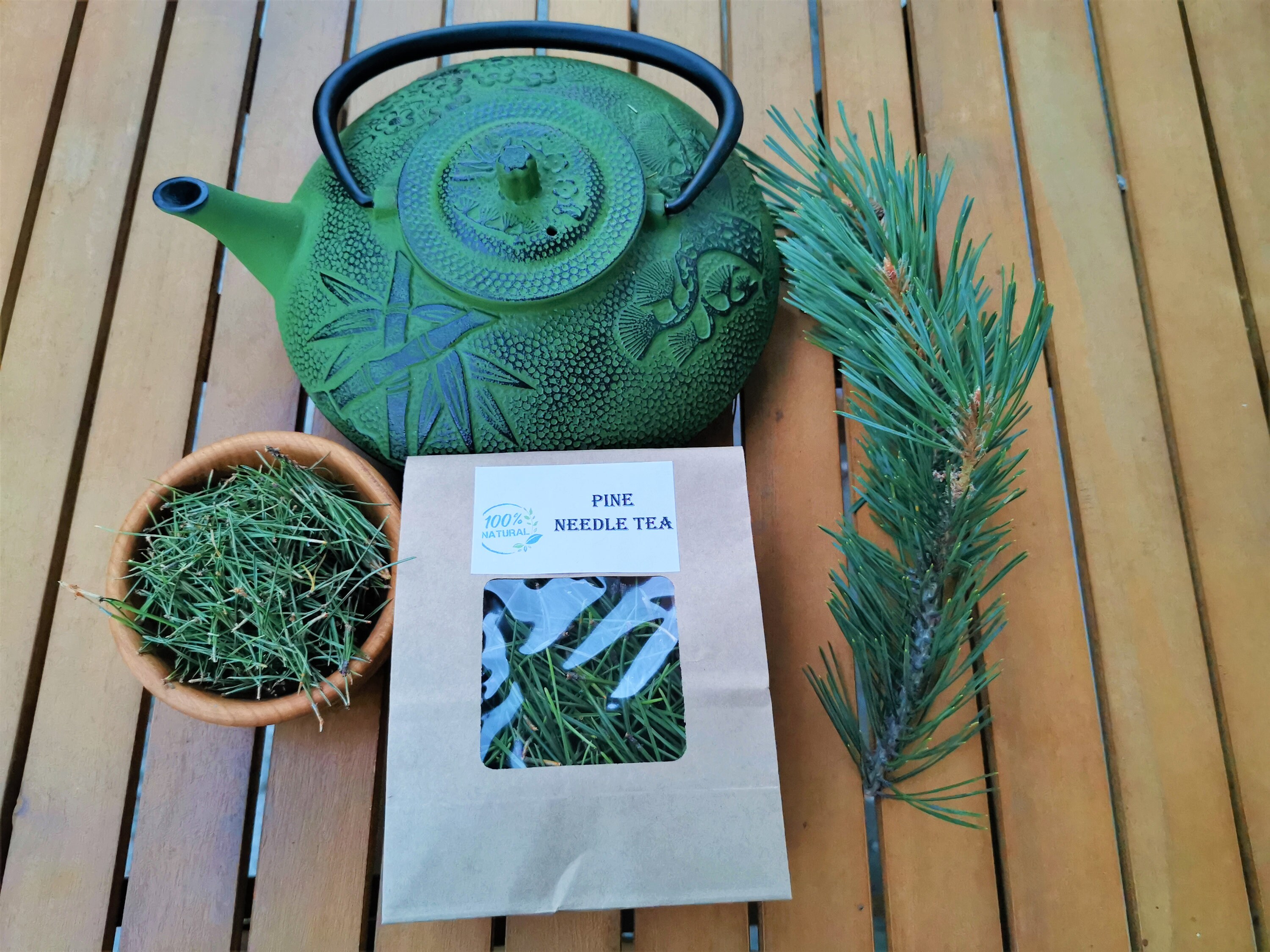 Dried / Fresh Pine Needles Pine Needle Tea Organic Fresh Etsy