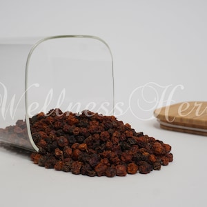 Premium Quality Rowan Berries | Wildcrafted Organic  Whole Dried  Mountain Ash | Whole  Rowan Berries | Sorbus Aucuparia