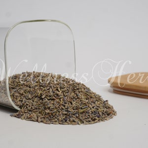 Fiori di lavanda di qualità premium / Tè di lavanda essiccata / Lavadula angustifolia