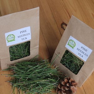 Premium Quality White Pine Needle Tea  Lose Leaf | Organic Pine Needle Tea | White Pine Needles For Tea | Pine Needles