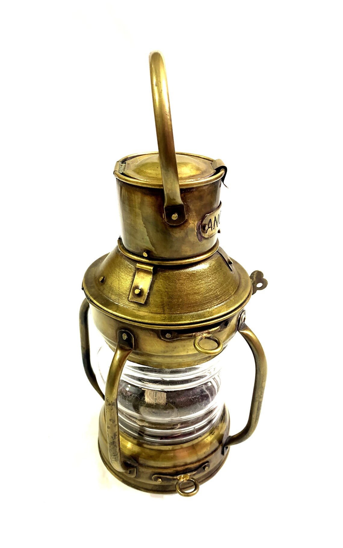 Antique Anchor Oil Lamp Vintage Nautical Maritime Boat Ship Etsy