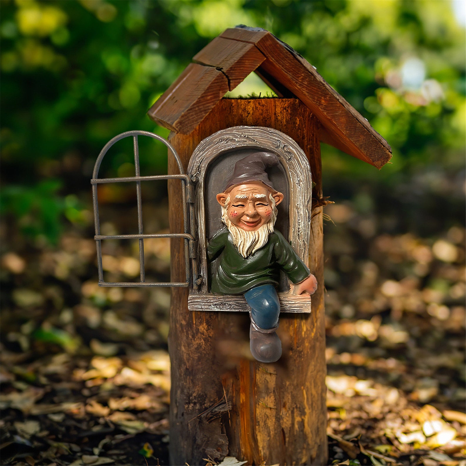 Figurines naines Jardin Peeker Yard Art Fantaisiste Sculpture Etsy