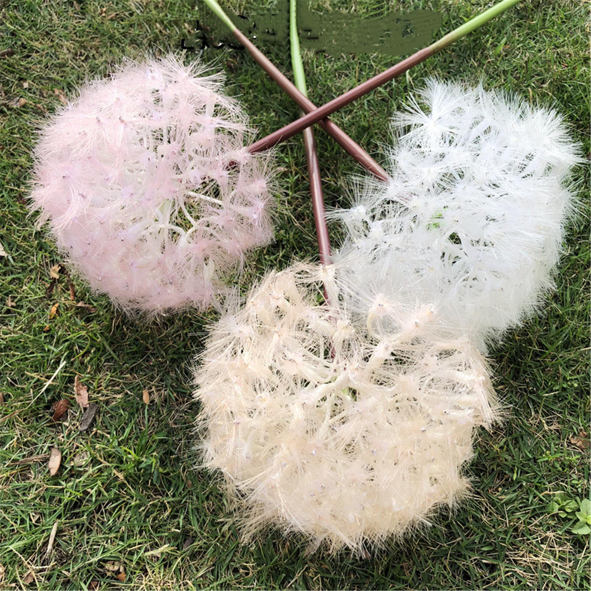 92cm big plastic dandelion artificial flower Christmas Etsy