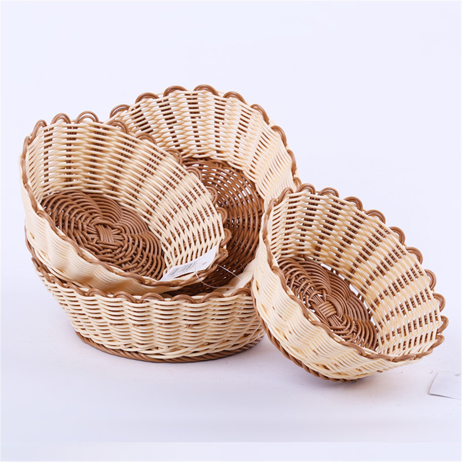 New Fruits Vegetable Storage Basket Hand Woven Basket Etsy