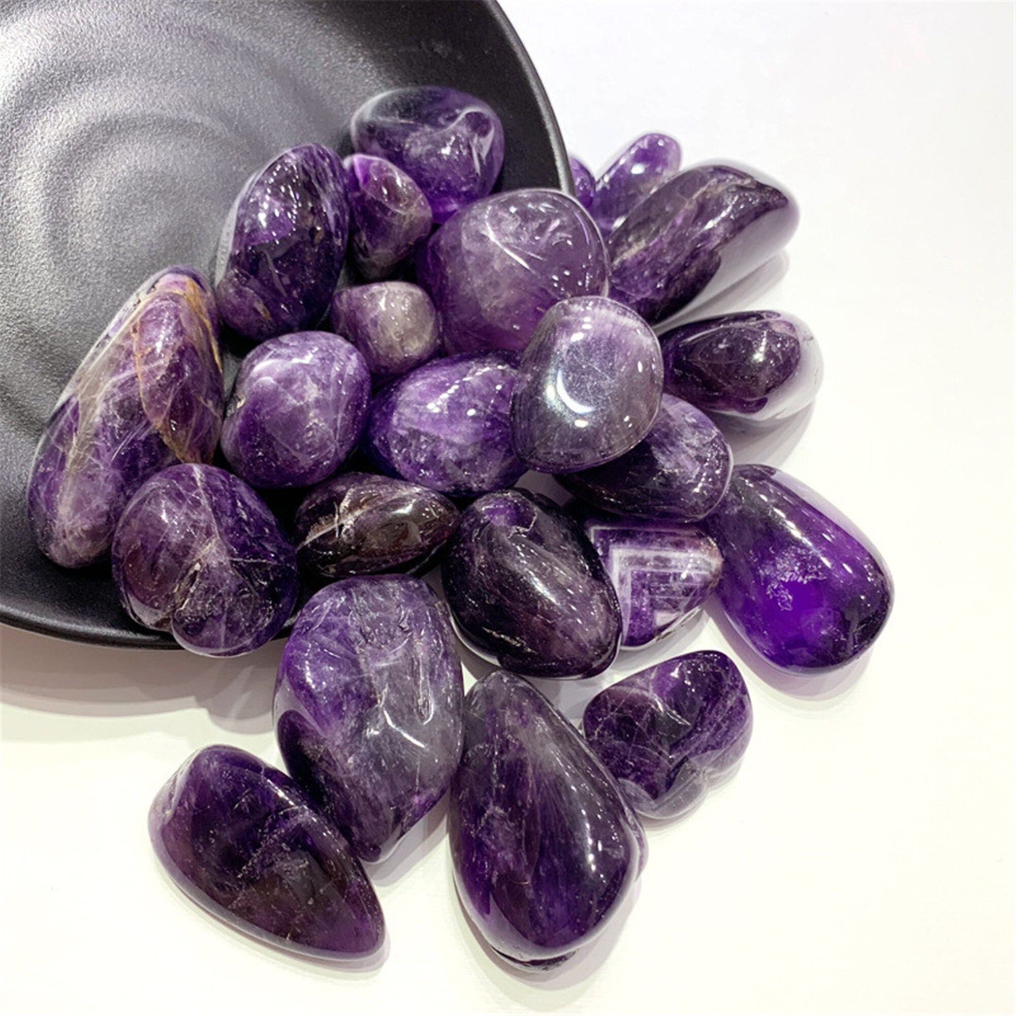 large amethyst rocks