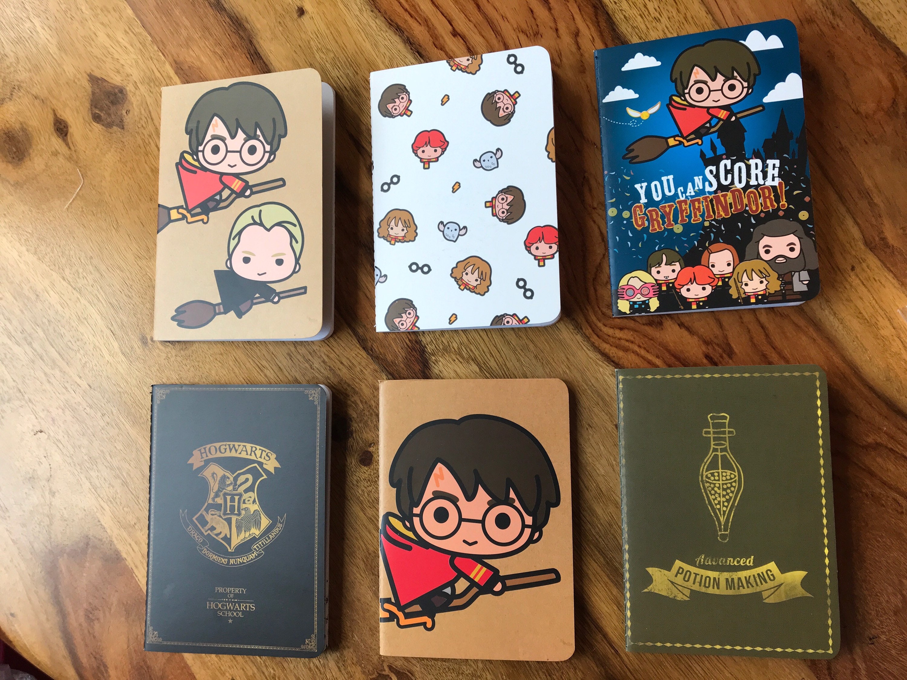 Harry Potter stationary A6 note book personalised stationary | Etsy