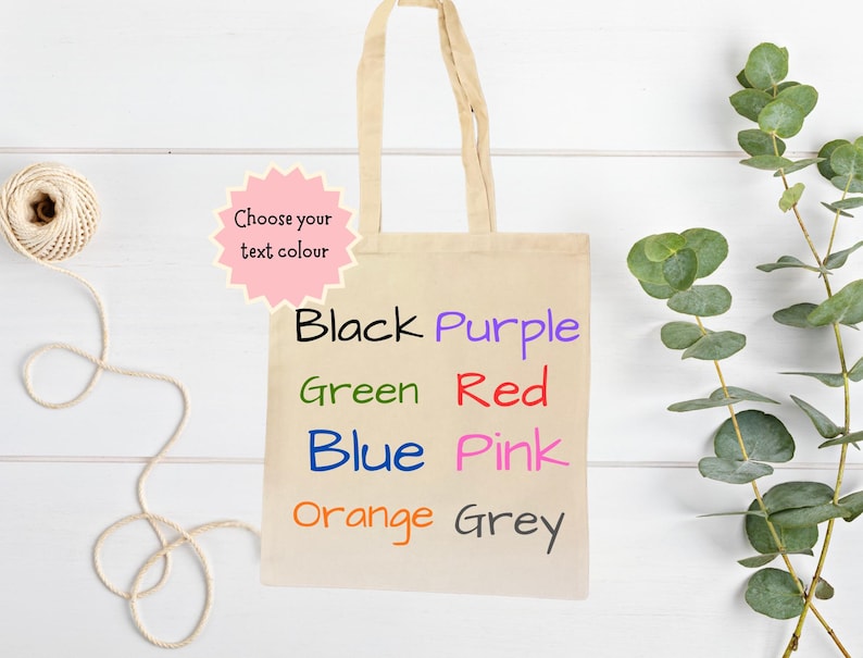Personalised Horse Tote Bag – Custom Name Equestrian Shopper – Horse Lover Gift – Reusable Cotton Tote Bag UK 画像 3