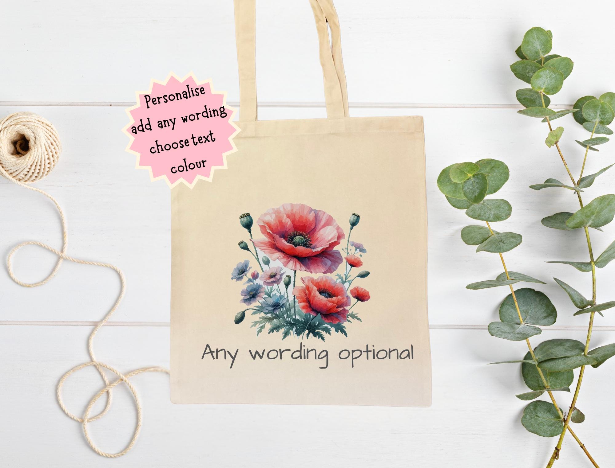 Poppy Tote - Etsy UK