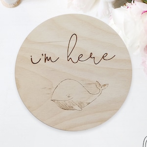 Ciao il mio nome è segno / Annuncio di nascita / Regalo baby shower / Prop fotografico neonato / Cartello annuncio ospedale / Annuncio nome bambino