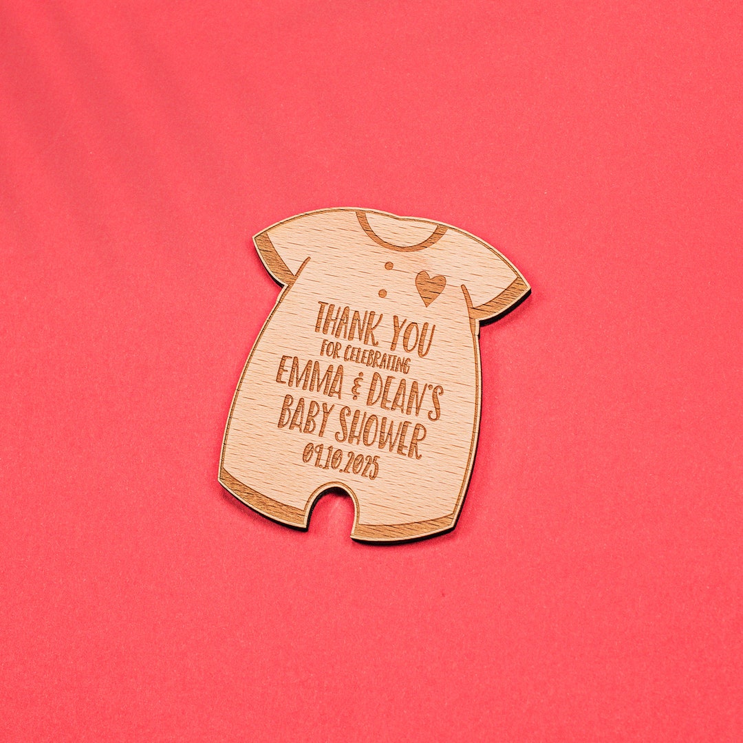 Baby Shower Thank You Gifts Baby Shower Personalized Etsy