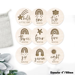 cartes jalons bébé, arc-en-ciel, cartes jalons arc-en-ciel, grossesse, cadeau de baby shower, cadeau neutre, bébé arc-en-ciel, cadeau de naissance