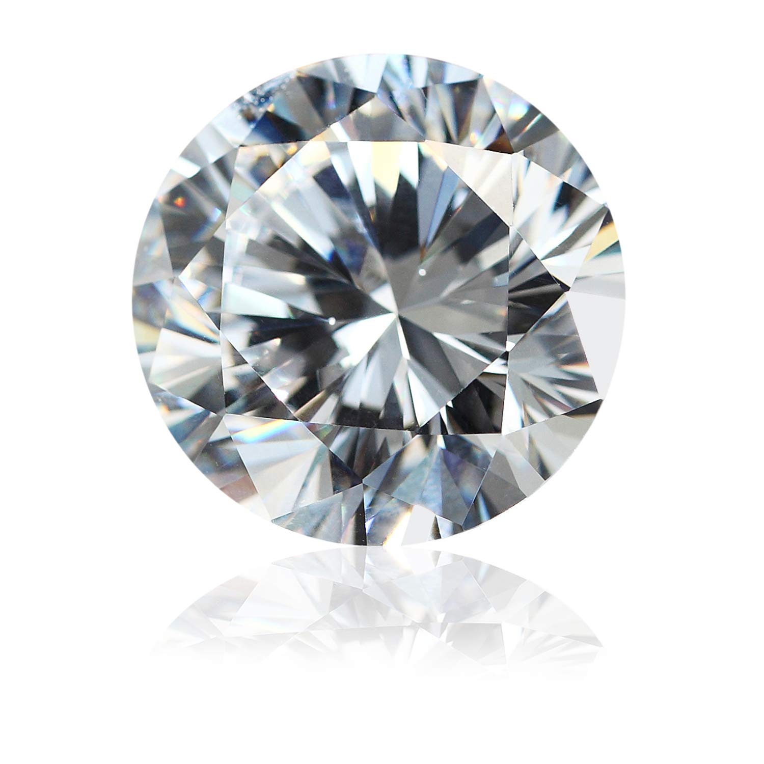 Goldman Jewelry Moissanite DF Colorless Simulated Diamond Etsy UK