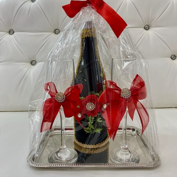 Toast Set/ Brindis Set/ Quince Brindis/ Sweet 16 Toast Set/ Sweet 16 Brinidis/ Charro Brindis/ Champagne Bottle/ XV Accessories/ XV Brindis