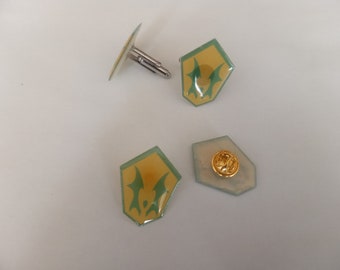 Horde Force Captain Insignia - Lapel Pins and Cufflinks - She-Ra and the Princesses of Power