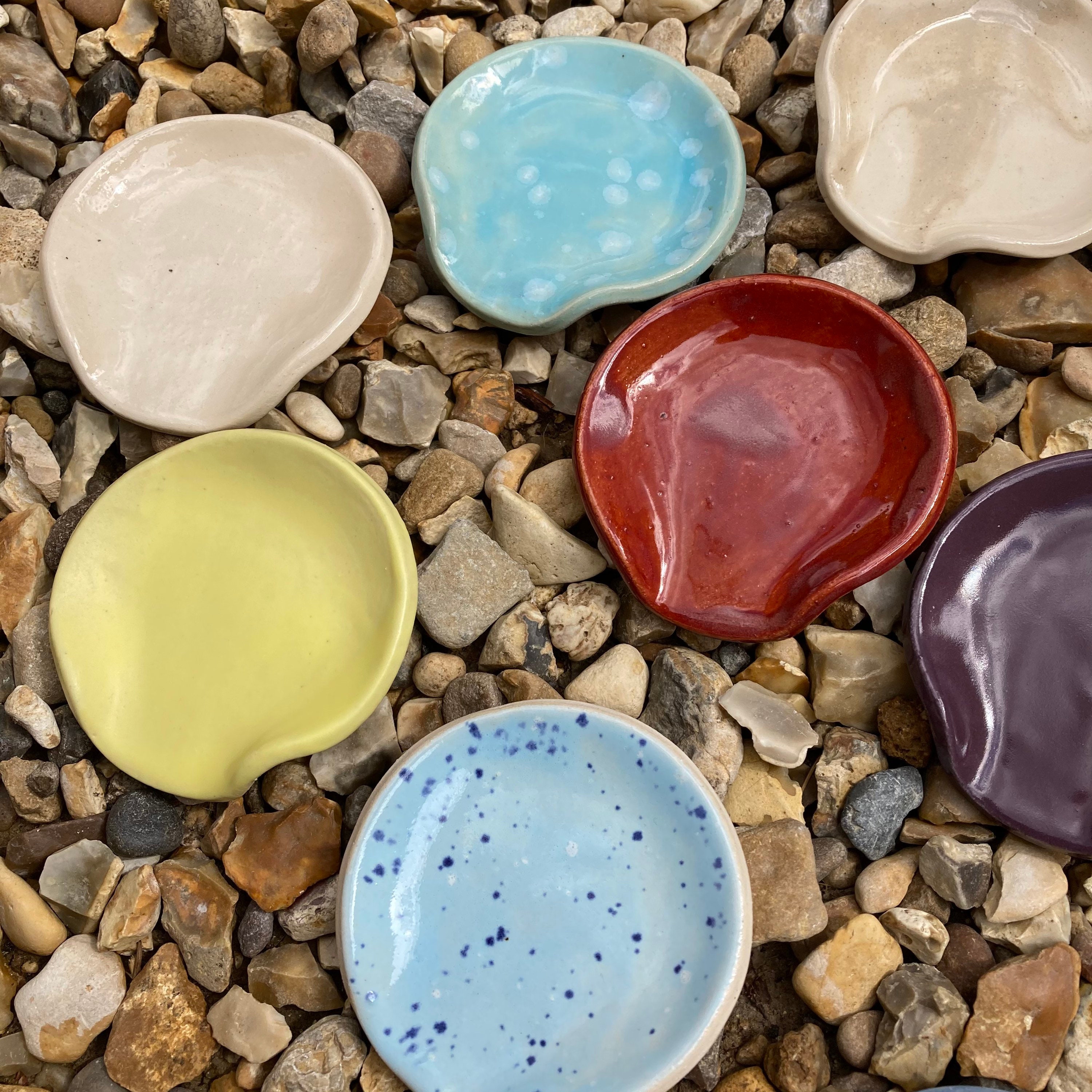 Ceramic Tea Spoon Rest Teabag Dish Stoneware Etsy UK