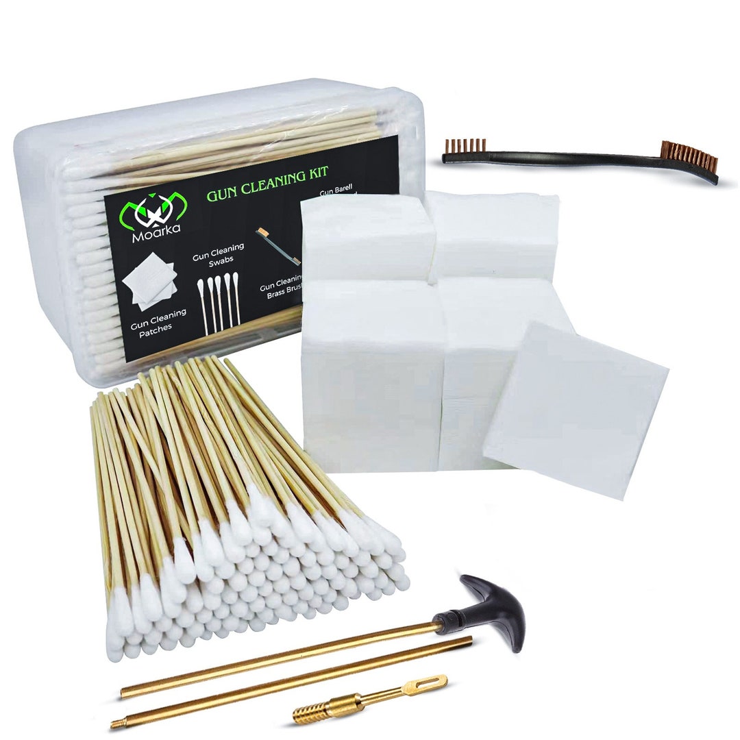 Gun Cleaning Supplies in Box Highly Absorbent Gun Cleaning Patches, Gun