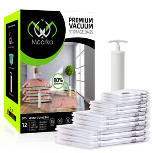 1pc Vacuum Storage Bags, Save Storage Space Bedroom Organization Quilts  Blankets Clothes Storage Vacuum Seal Bags With Travel Hand Pump