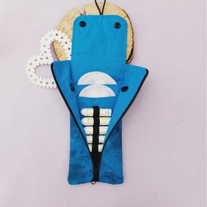 Sac d'hygiène/sac de règles/sac à cosmétiques/sac à tampons/pochette pour protège-slips et tampons/étui d'hygiène
