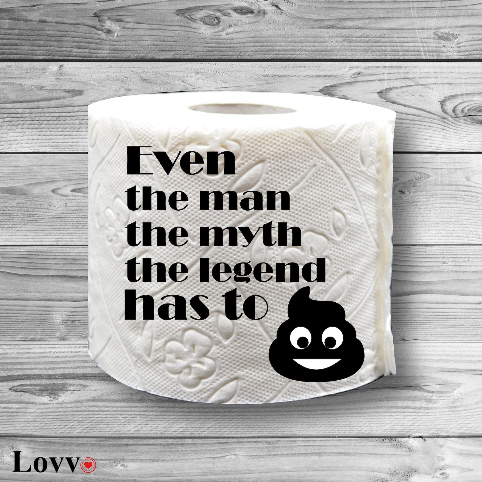 Personalised Toilet Paper Roll with Your Text/Design | Etsy