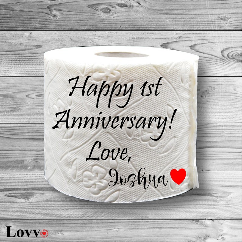Personalised Toilet Paper Roll with Your Text/Design | Etsy