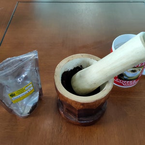 Mortar and pestle