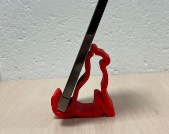 Phone Stand/Cat Phone Stand/Gift For Him/Mobile iPad Stand Lover/Gifts for Children/3D Printed/Gift For Her/Desk Acccessory/Desk/Cat Lovers