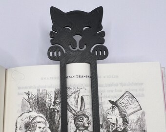 Cat Bookmark, Book Lovers, Gift for Cat Lovers, Long Bookmark, Cat Booksign Under 5 Pounds